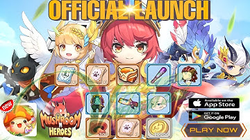 Mushroom N Heroes RPG - Grand Open! Get tons of rewards & daily Gift Code 🎁 New Adventure Game 2023