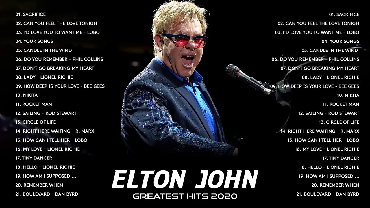 Elton John Grandes Exitos   Elton John Sus Mejores Canciones xitos