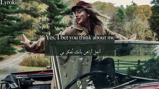 Taylor Swift I bet you think about me (Taylor's Version) مترجمة