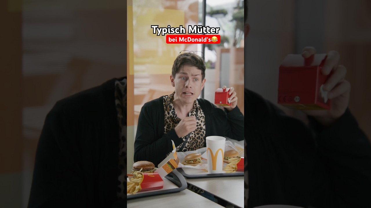 Typisch Mütter - bei Mc Donald‘s😂anzeige/Nutzt das Bonusprogramm!🥰 itsofficialmarco