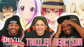 The Devil is a Part Timer Season 2 Trailer Reaction