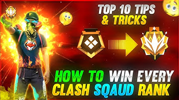 CLASH SQUAD RANK TIPS AND TRICKS 🔥🔥⚡para SAMSUNG A3,A5,A6,A7,J2,J5,J7,S5,S6,S7,S9,A10,A20,A30,A50