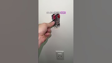 How to change a switch to a dimmer #electrician #homeimprovement #diy #handyman