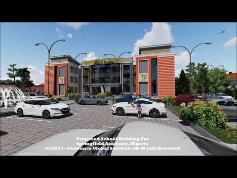 Proposed Springfield Academy School Building | Architectural visualization