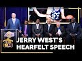Jerry West's HeartFelt Speech For Elgin Baylor