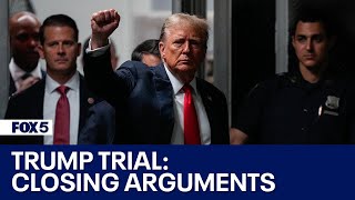 Trump hush money trial: Jury hears closing arguments