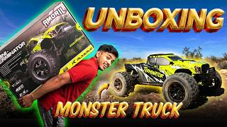 🔥UNBOXING! OMNI TERMINATOR 1/10 SCALE MONSTER TRUCK 🤯💚