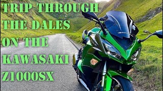 Trip through the dales on the kawasaki Z1000sx.