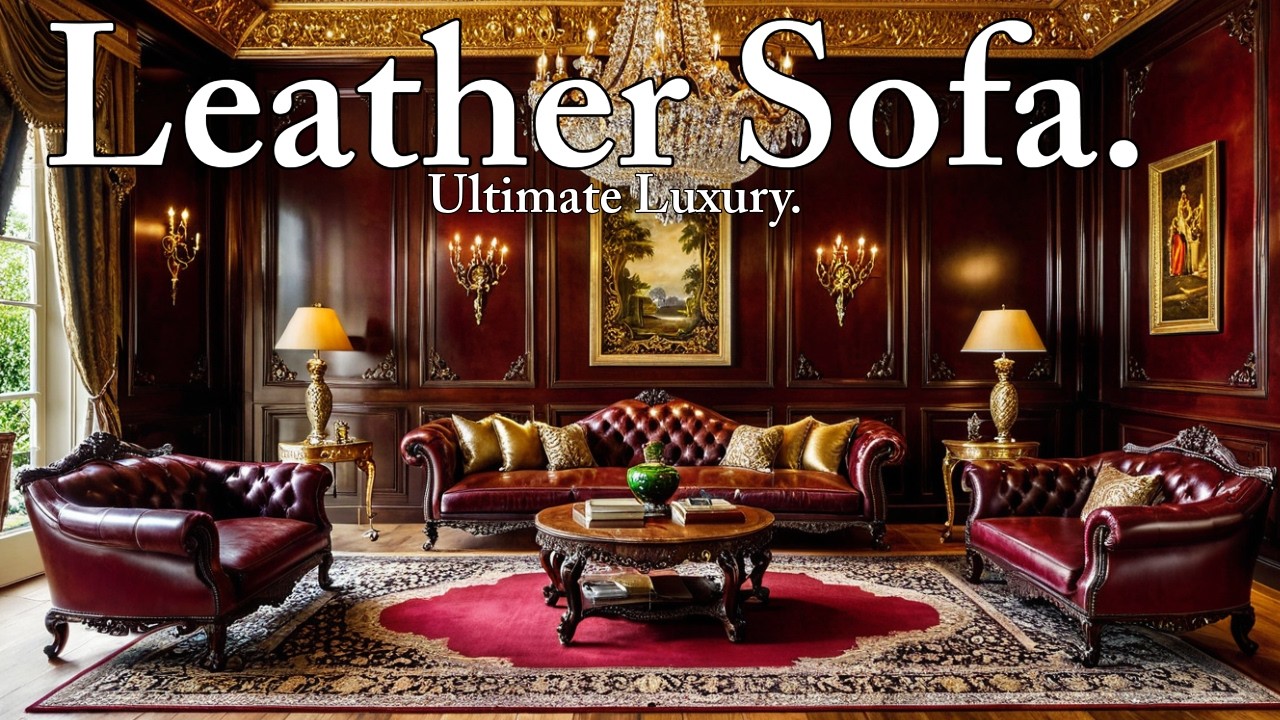 Stunning Ways to Decorate Around a Leather Sofa for Ultimate Luxury.