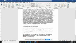 Incorporating Sources using APA