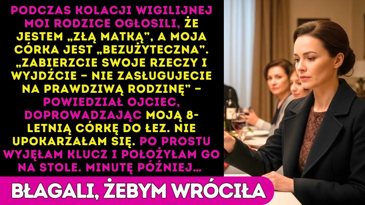 Kochali mnie tylko za przelewy. W Wigilię odcięłam kranik — i usłyszałam panikę