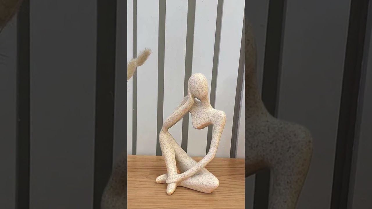 In the Heart of Artistry: Modern Human Figures Trio Unveiled! | Exclusively on Moolwan.com