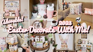 ☕️🐰ADORABLE EASTER DECORATE WITH ME! COFFEE BAR STATION+ EASTER GIVEAWAY