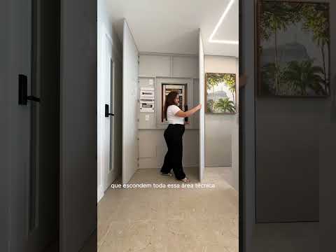COMO ESCONDER A ÁREA TÉCNICA?  #reformacompleta #dicasdecoracao #reforma #decoraçãofuncional