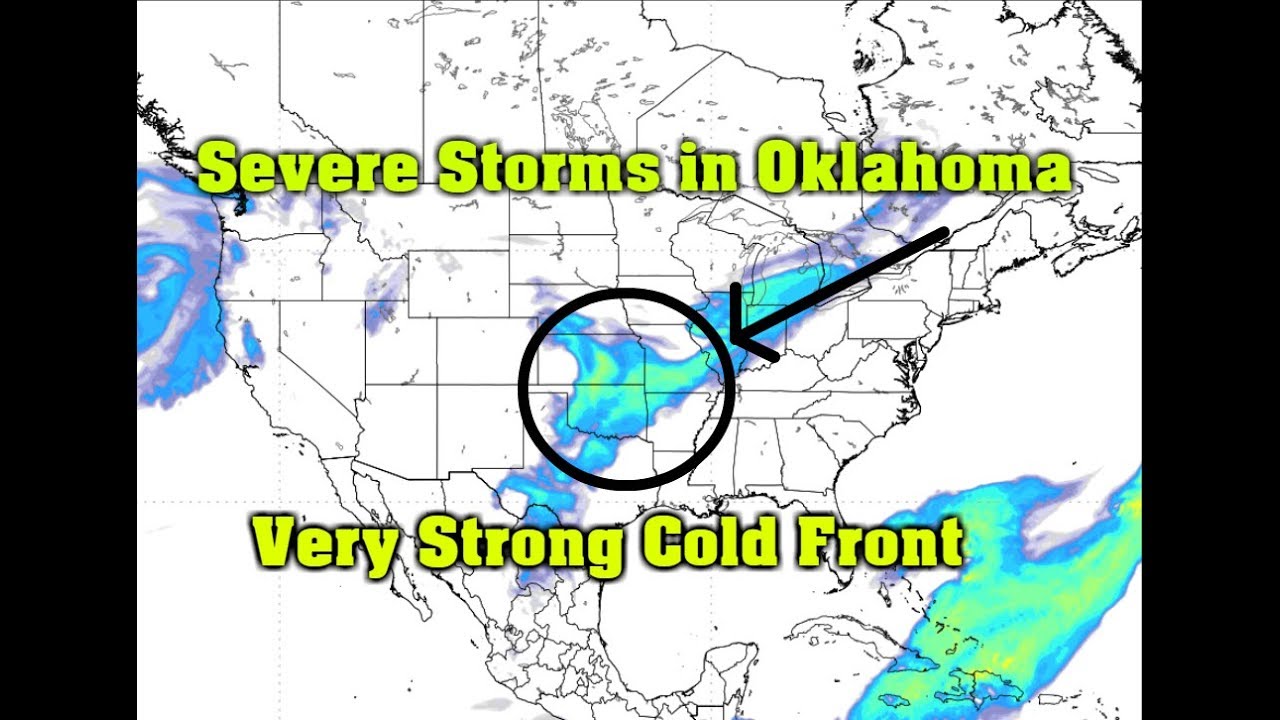 Severe Storms in Oklahoma and Texas ~ Weather Forecast - YouTube