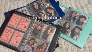 storing photocards #4 ✧ new collections, album pulls, katseye viewfinder, and more