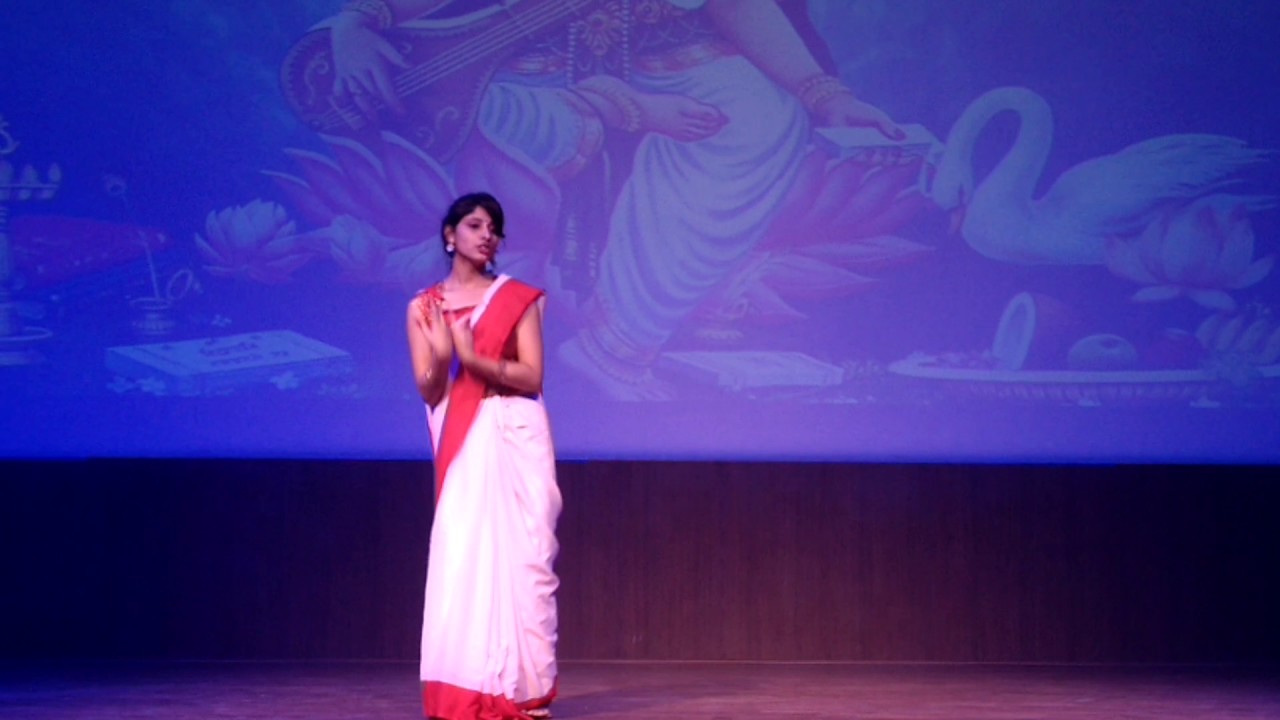 saraswati vandana dance