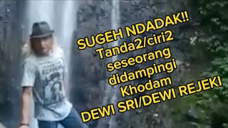 SUGEH NDADAK!! Signs/characteristics of someone accompanied by Khodam DEWI SRI/DEWI REJEKI(@Mbah ...