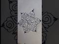 creative freehand design #dailymuggulu #easy#simple #rangoli