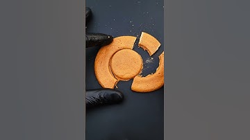 Squid game ASMR scraping sound of a needle carving "Circle" shape  #squidgame #squidgamenetflix