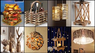 Glowing fairy-light lanterns With Twig Handmade Christmas Craft 🌲Twig Craft 🎄🎅