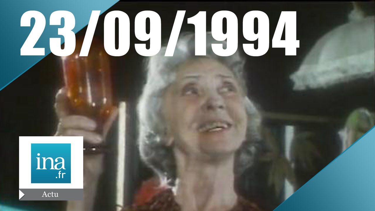 20h France 2 du 23 septembre 1994 - Madeleine Renaud est morte | Archive INA