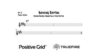🎸 Shining Rhythm - Guitar Jam Track - TrueFire + Positive Grid