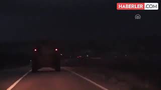 Afri̇n Operasyonunda 6.Gün Süriye Sınırına Askeri Sevkiyat Aralıksız Sürüyor