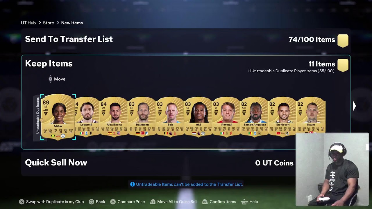 Ps5 Fc26 noMeta fc toty pack opening