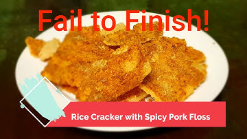 EP5 Rice Cracker with Spicy Pork Floss ASMR