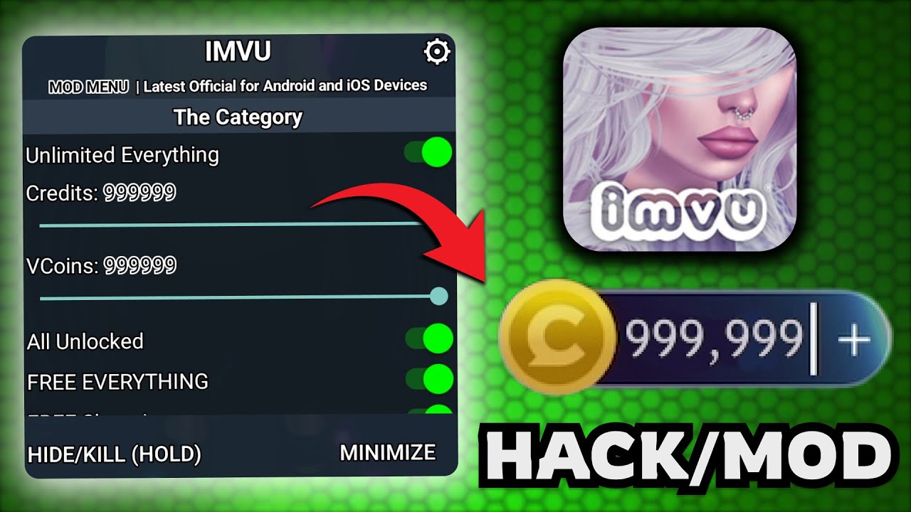 IMVU Free Credits HACK – How to Get IMVU Credits with this IMVU MOD APK on iOS and Android