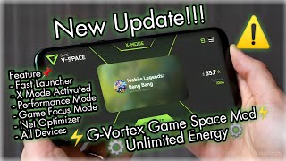 New Update..!!!! ⚡G-Vortex Game Space Mod Unlimited Energy⚡| No Root screenshot 3