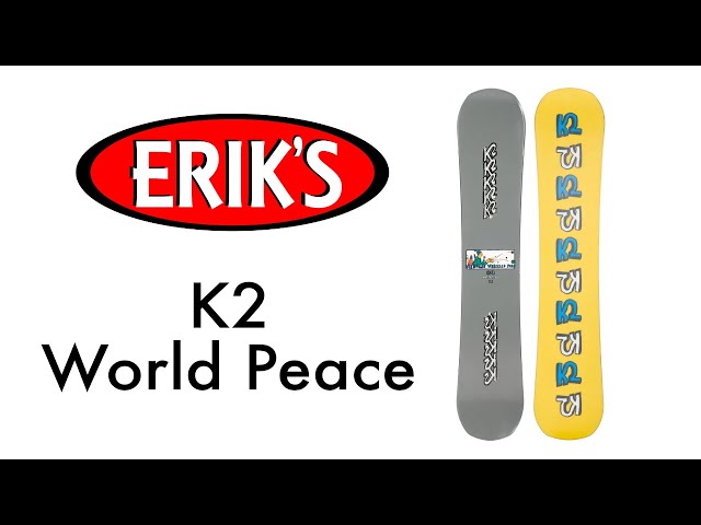 さいませ】 K2 スノーボード 板 23 WORLD PEACE 151cm スノボ snowboard [221231]：HOOD店 づいて 