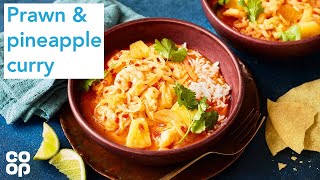 Co-op | Prawn & pineapple curry