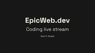 Epic Stack work