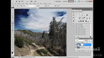 Photoshop - Enhance sky