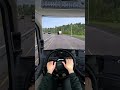 My first day as a truck driver 🤣 #moza #eurotrucksimulator2 #mozatruckwheel #mozaracing ep.8