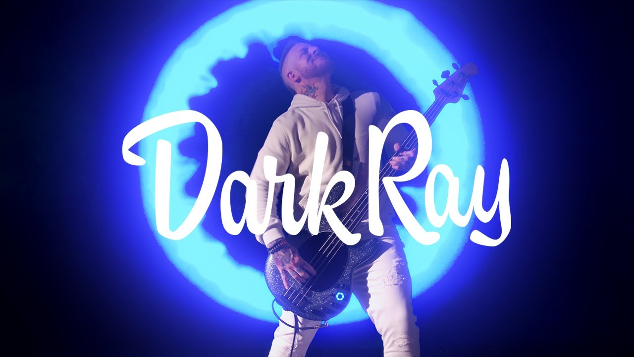 Ernie Ball Music Man: The DarkRay 4 in Starry Night