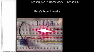 Raspberry Pi Pico W - Lesson 6 and 7 Homework