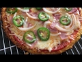 Como hacer la mejor pasta para pizza con coliflor! Fácil