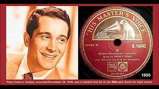 Perry Como - If (They Made Me a King) 1950