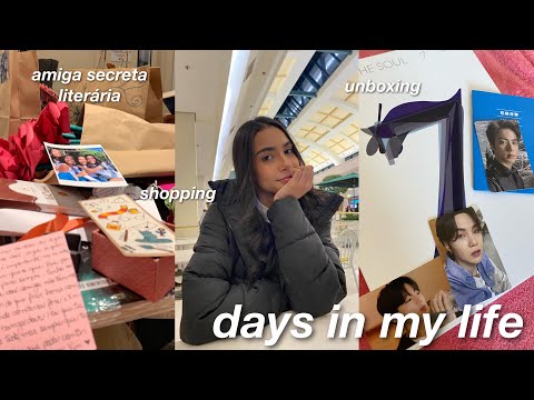 vlog 🍒| amiga secreta, unboxing, festa junina