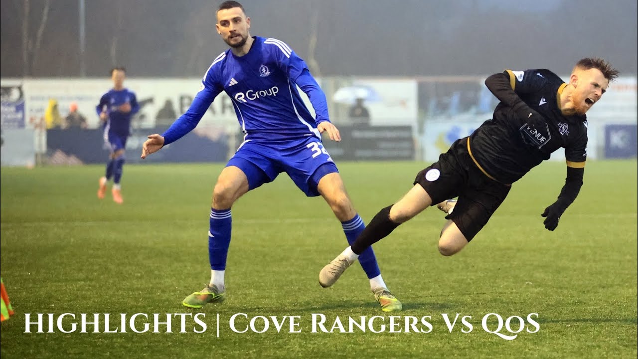 Match Highlights | Cove Rangers 1-1 QOS