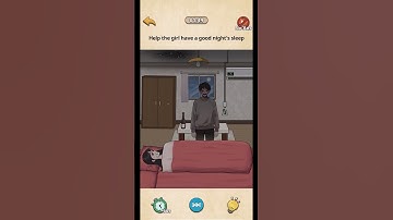 Nightmare Puzzle: The Unknown - Level 3 - Help the girl have a good night’s sleep.