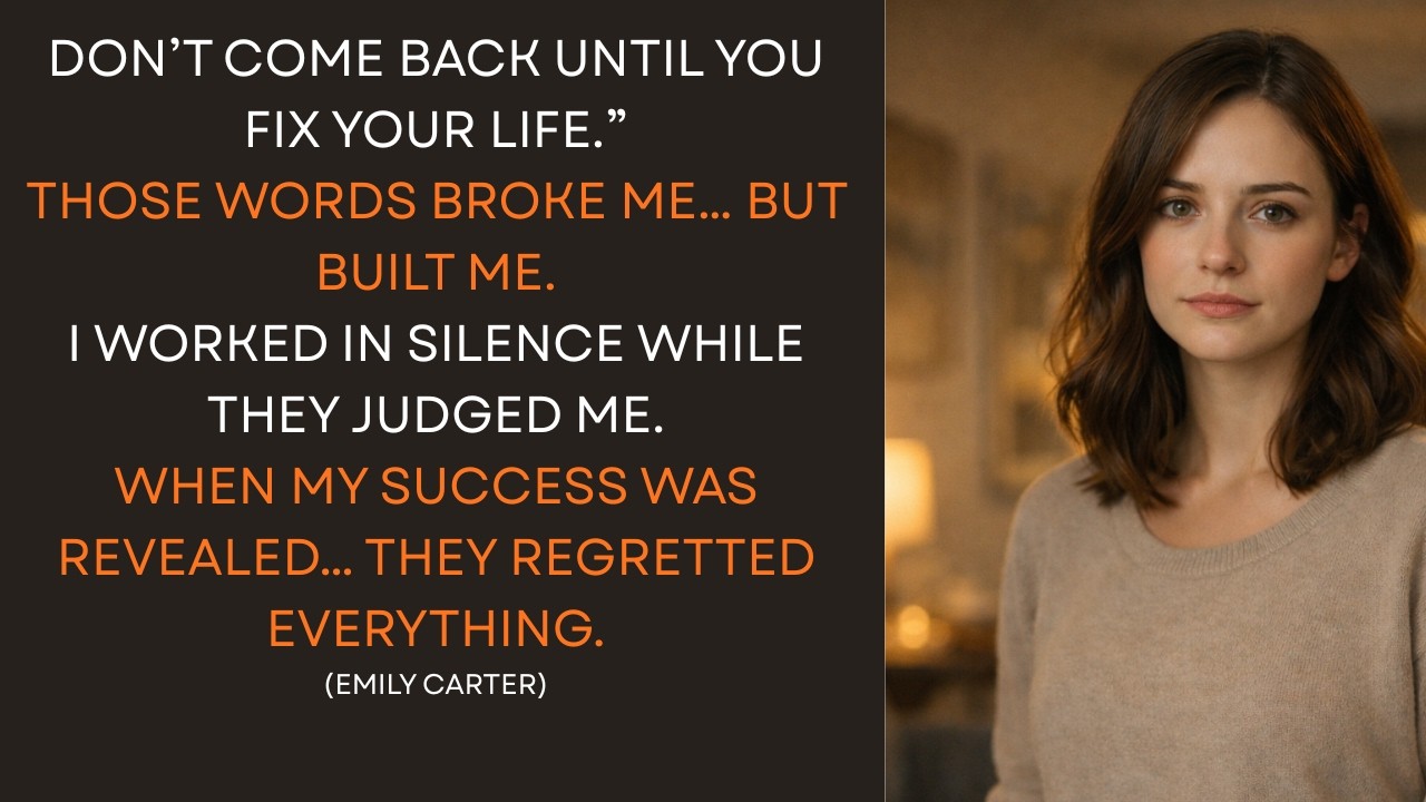 Don’t Come Back Until You Fix Your Life,” My Family Said… So I Did...Motivational Story