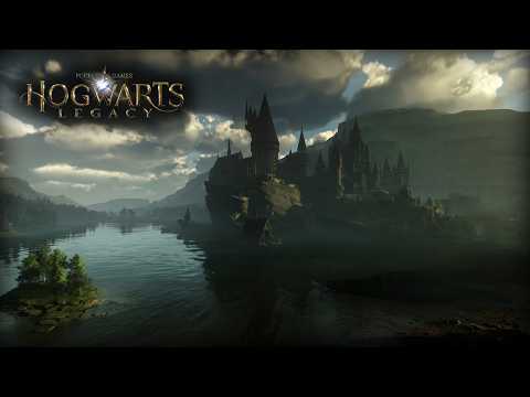 [4K] Peaceful Day/Night Cycle at Hogwarts | Hogwarts Legacy Enhanced Ambience for Study & Sleep
