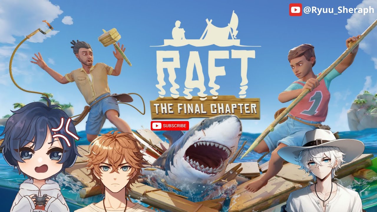🔴 [ RAFT ] Ngapung donggo berlima part 3 #randomgame #shadeoftriads # ...