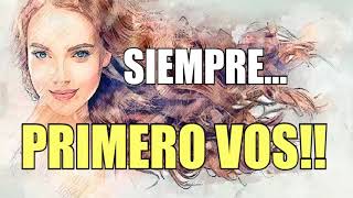 ESCÚCHATE Y RESPONDE: ¿QUÉ NECESITAS HOY? Siempre, primero vos