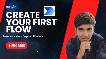 Power Automate Basics: Create Your First Flow 🚀