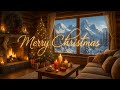 Cozy Cabin Christmas Music – Relaxing by Fireplace & Snowy Mountains | Peaceful Winter Ambience 2026